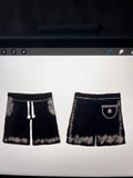 Ruined Black Shorts