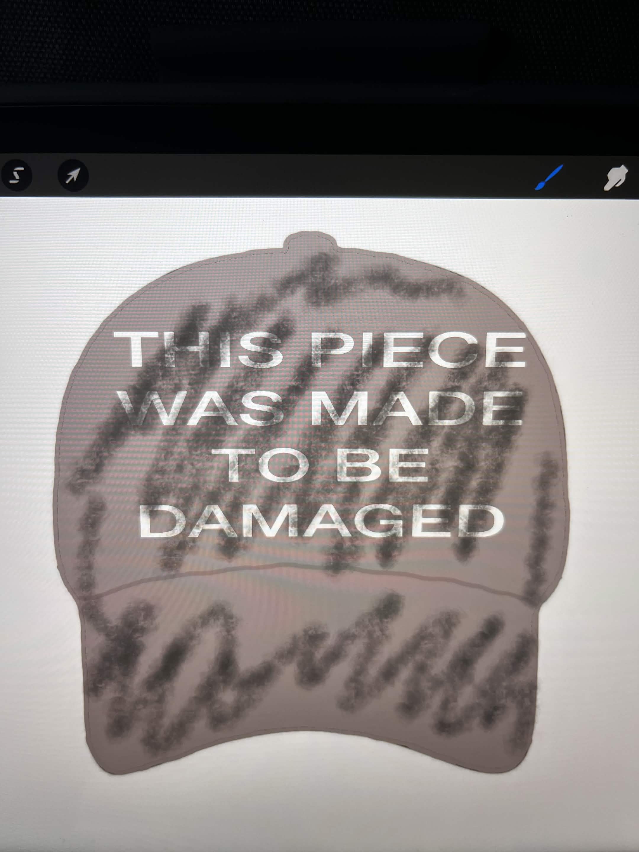 Destroyed Grey Cap