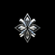 Symbol chrome 3D metal